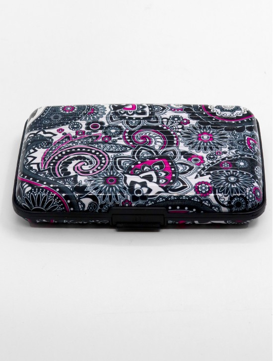 ABSTRACT PRINTS CREDIT CARD WALLET